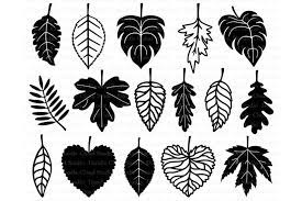 Leaf Svg Leaves Svg Files For Silhouette Cameo And Cricut Etsy In 2021 Leaf Clipart Svg Free Files Free Svg Files Monogram