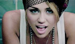 GIF wrecking ball real and true miley