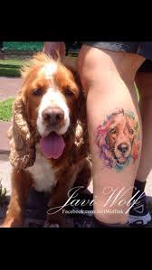 Beautiful Dog Portrait Watercolour Dog Portrait Tattoo Small Dog Tattoos Dog Tattoos