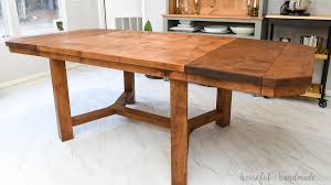 Save $ 68.85 (10 %) Diy Dining Table With Leaves Houseful Of Handmade