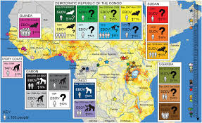Affected countries and number of outbreaks. Map Of Ebola Outbreaks In Africa The Outbreak In West Africa Is Download Scientific Diagram