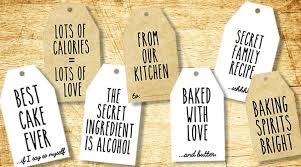 Click on the image to view the pdf. 16 Free Printable Funny Baking Gift Tags Lovely Planner