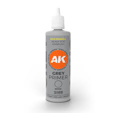 AK-Interactive: (3rd Gen) Grey Primer (100 ml)
