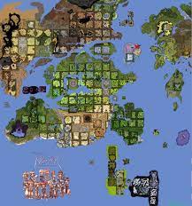 Point your mouse to a dot. Wallpaper World Map The World Online Light Novel Ragnarok Online Ragnarok 6000x6401 Mehirion 1488633 Hd Wallpapers Wallhere