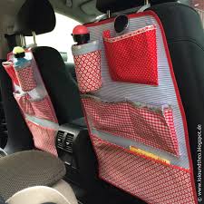 Alles Im Griff Mit Dem Selbstgenahten Utensilo Furs Auto Utensilo Auto Organisator Nahprojekte Fur Anfanger