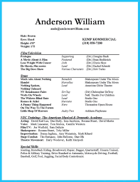 My resume is now one page long, not three. How To Make A Theater Resume Free Resume Templates