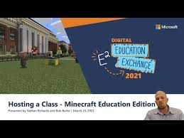 Educators around the world use minecraft: E2 2021 Hosting A Class Using Minecraft Education Edition Youtube
