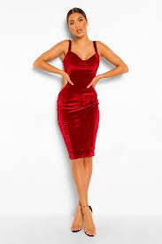 Maybe you would like to learn more about one of these? Robe Bustier Velours Mi Longue Boohoo