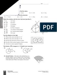 Gina wilson unit 10 circles is available in our book collection an online access to it is set as public so you. Geometry Chapter 10 Worksheets Tangent Elementary Geometry