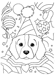 Maybe you would like to learn more about one of these? Lisa Frank Coloring Pages Puppy Birthday Party Coloring4free Coloring4free Com