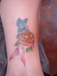 Pin butterfly cancer ribbon tattoos picture to pinterest on | breast. Breast Cancer Ribbon By Steve Cornicelli Tattoonow