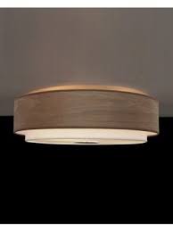 Drum Shape Textured Linen Wood Veneer Flush Mount Wooden Chandelier Modern Crystal Chandelier Chandelier Fan