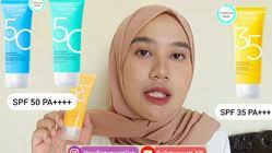 Perbedaan Sunscreen Wardah spf 50 Biru dan Orange Dari Semua Sisi, Tekstur,  Aroma hingga Harga