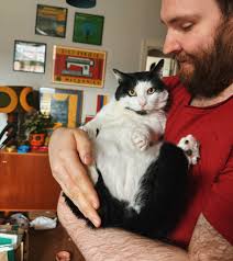 Our sweet sweet Paxxy baby 💚 he is never content unless he is being  cuddled or held like a baby! He is our sweet sweet baby boy and we are so  grateful