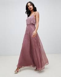 I Love This Cami Maxi Dress With Delicate Pearl And Beaded Crop Top Clothes Style Fashion Outfit Wardrobe Crop Top Dress Cami Maxi Dress Maxi Dress Prom