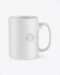 Download Matte Mug Mockup In Cup Bowl Mockups On Yellow Images Object Mockups PSD Mockup Templates