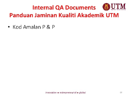 Sertifikat reakreditasi program studi sastra inggris universitas trunojoyo kalender akademik 2017/2018. Pengenalan Kepada Jaminan Kualiti Akademik Utm Prof Dr