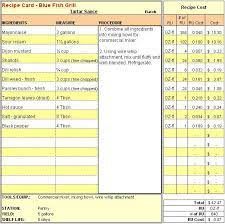 Download Menu Amp Recipe Cost Spreadsheet Template Cakepins Com Recipe Cards Template Spreadsheet Template Recipe Cards