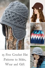 Patterns preceded by an asterisk (*) are in pdf format. 25 Free Crochet Hat Patterns To Make Wear And Gift Love Life Yarn