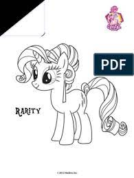 Desene de colorat cu unicorni. Planse De Colorat Micii Ponei My Little Pony