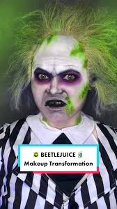 Beetlejuice Makeup Transformation: Step-by-Step Tutorial