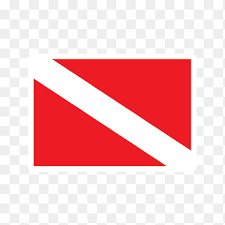 Diver Down Flag Scuba Diving Underwater Diving Scuba Set Drift Diving Flag Sticker Angle Flag Png Pngegg
