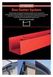 Prefa gutters have been tried and tested for decades and their appeal. Aluminium Box Gutters Aluminium Box Guttering Aluminium Box Gutter Box Guttering Box Gutters Metal Box Gutter Square Rectangular