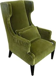 Modern wingback chairs can be used in a variety of different ways around the home and they're not only dedicated to libraries and formal living rooms. Pin By Michal Novacek On Entrance Hall Wingback Chair Green Wingback Chair Velvet Wingback Chair