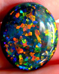 Black Opal Minerals And Gemstones Crystals And Gemstones Gems And Minerals