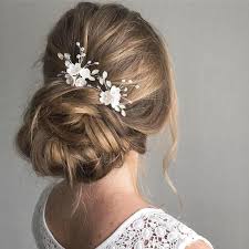 Small Flower Bridal Hairpins Opal Rhinestone Bridesmaid Hair Etsy In 2020 Bridesmaid Hair Pieces Flower Hair Pieces Hair Pieces