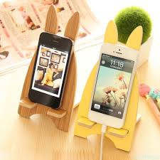 1 49 Cute Bunny Wood Desk Cell Phone Holder Portable Table Stand For Mobile Smart W2a Ebay Electronics Smart Phone Stand Diy Phone Stand Phone Stand