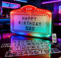 Amazon.com: Bottle Service Sign, VIP LED Letter Bottle ...