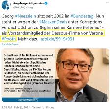 Der gesundheitsexperte steht im verdacht, mit schutzmaskenhandel eine deutlich. Xfc2zvtxiii Tm