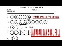 Maybe you would like to learn more about one of these? Kunci Jawaban Army Alpha Gudang Kunci