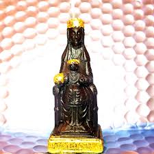Is our lady of montserrat originally a black madonna? Our Lady Of Montserrat Black Madonna Virgin Mary Candle Etsy