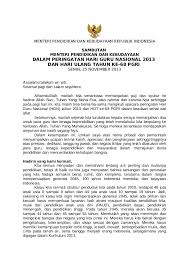 Buku program hari guru dan karnival pendidikan 2019 pages 1 32. Sambutan Menteri Pendidikan Dan Kebudayaan Dalam Peringatan Hari Guru