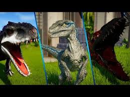 Let's find out in this video. Indominus Rex Vs Indoraptor Vs Blue Breakout And Fight Jurassic World Evolution Blue Fight Scene Youtube