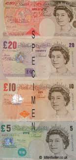 Values less than a pound were usually written in terms of shillings and pence, e.g. Uk Currency Pounds Shillings Pence British Sterling
