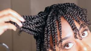 Looking for a new style of twists to try? Mini Twist On Short Natural 4b 4c Hair Gloria Ann Youtube