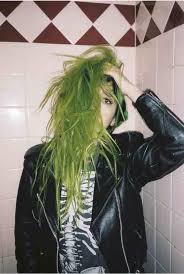 Toxic Waste Hair Styles Green Hair Scene Hair