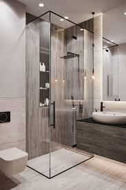 Take inspiration from these updates if you are dreaming of tackling a reno next year, or just want a preview of the coming attractions, these bathroom trends will lead the way in 2021. Stunning Shower Room With Glass Panel Bathroom Interior Design Bathroom Design Bathroom Design Inspiration