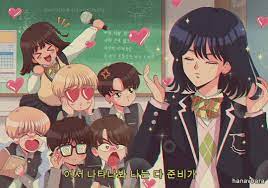 See more ideas about anime, anime couples, avatar couple. 26 Images About Bts Anime Style On We Heart It See More About Bts Anime And 90s