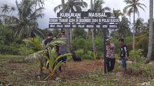 Walaupun telah 10 tahun berlalu, tsunami 2004 masih segar dalam ingatan penduduk pulau pinang. Pulau Baguk Nan Eksotis Tempat Kuburan Massal Korban Tsunami Aceh