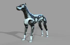 Robot Dog Doberman 3d Model Robot Animal Doberman 3d Model Character