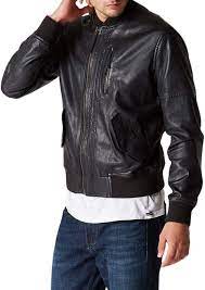 Blank Nyc Men S Leather Bomber Jacket Mens Leather Bomber Jacket Leather Bomber Jacket Leather Bomber