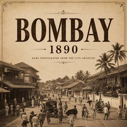 Bombay in 1890 — a city of fishing boats, palm-lined roads, bustling bazaars and open waterfronts long before the skyline we know today. These rare photographs capture a Bombay that few have
