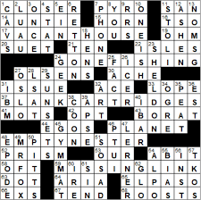 This clue was last seen on february 11 2020 on new york times's crossword. La Times Crossword Answers 9 May 2018 Wednesday Laxcrossword Com