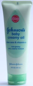 Johnson Johnson Baby Creamy Oil Aloe Vitamin E 240ml By Baby Oil Creamy Aloe Vitamin Shop Online For Baby In Fiji