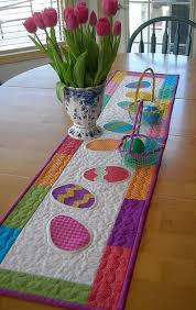 Easter Runner Easter Table Runners Quilted Table Runners Patchwork Table Runner