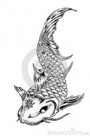 Image Result For Dragon Koi Koi Fish Drawing Tattoos Dragon Tattoo For Women